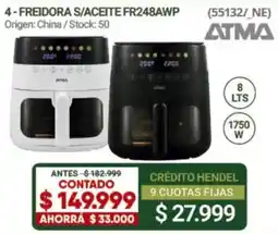 Hendel Atma freidora s/aceite oferta