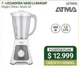Hendel Atma licuadora vaso oferta