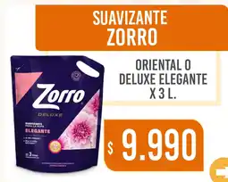 Beltrán Supermercados Zorro suavizante oriental o deluxe elegante oferta