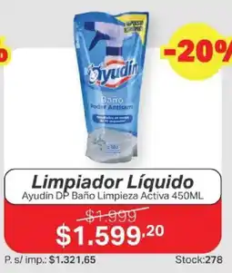 Ferniplast Ayudin limpiador liquido oferta
