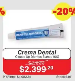 Ferniplast Clouse Up Crema Dental Dientes Blanco oferta
