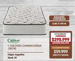 Hendel Cannon colchón cannon soñar oferta