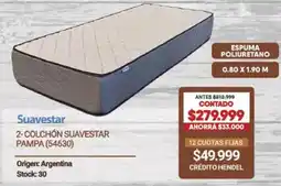Hendel Suavestar colchón suavestar pampa oferta