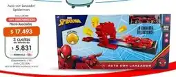 Cooperativa Obrera Spiderman auto con lanzador oferta