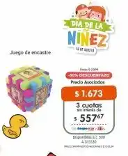Cooperativa Obrera Juego de encastre oferta