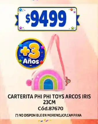 Phi phi toys carterita arcos iris