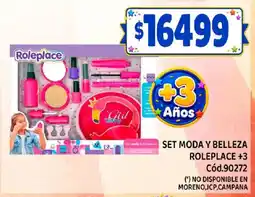 Supermercados Yaguar Roleplace set moda y belleza oferta
