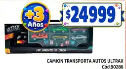 Supermercados Yaguar Ultras camion transporta autos oferta