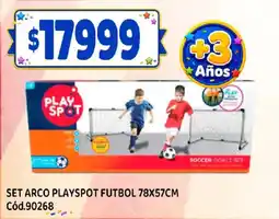 Supermercados Yaguar Play spot set arco futbol oferta