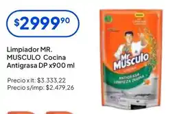 Hergo Mr. musculo limpiador cocina antigrasa dp oferta