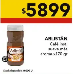 Nini Mayorista Aristán café inst. suave más aroma oferta