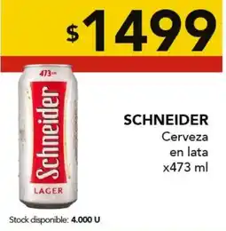 Nini Mayorista Schneider cerveza en lata oferta