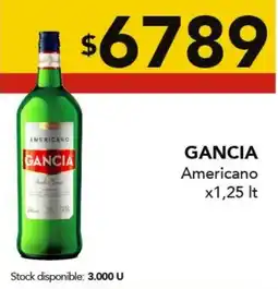 Nini Mayorista Gancia americano oferta