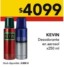 Nini Mayorista Kevin desodorante en aerosol oferta