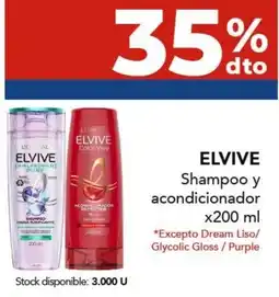 Nini Mayorista Elvive shampoo y acondicionador oferta