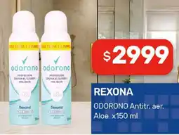 Nini Mayorista Rexona odorono antitr. aer. aloe oferta