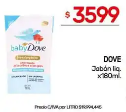 Nini Mayorista Dove jabón liq. oferta