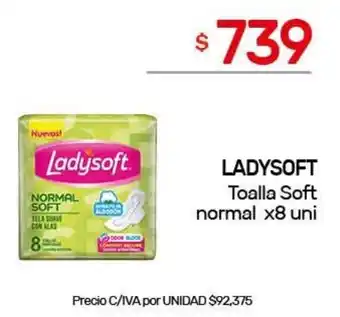 Nini Mayorista Ladysoft toalla soft normal oferta