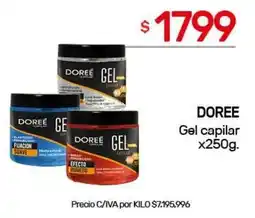 Nini Mayorista Doree gel capilar oferta