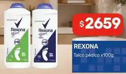 Nini Mayorista Rexona talco pédico oferta