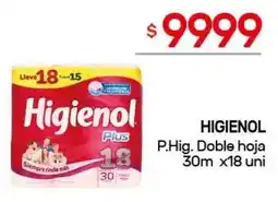 Nini Mayorista Higienol p.hig. doble hoja oferta