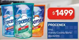 Nini Mayorista Procenex limp. Vidrios/Cocina/Baño oferta