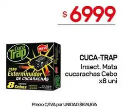 Nini Mayorista Cuca-trap insect. mata cucarachas cebo oferta