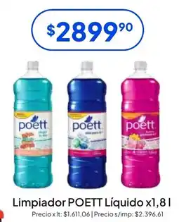Hergo Poett limpiador líquido oferta