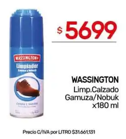 Nini Mayorista Wassington limpiador gamuza y nobuk oferta
