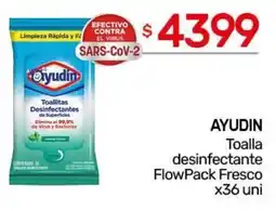 Nini Mayorista Ayudin toalla desinfectante oferta