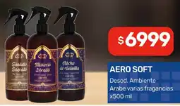 Nini Mayorista Aero soft desod. ambiente arabe varias fragancias oferta