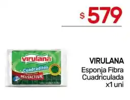 Nini Mayorista Virulana esponja fibra cuadriculada oferta