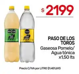 Nini Mayorista Paso de los toros gaseosa pomelo agua tónica oferta