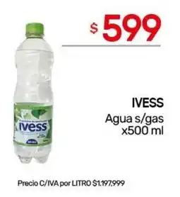 Nini Mayorista Ivess agua s/gas oferta
