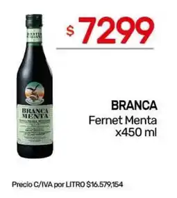 Nini Mayorista Branca fernet menta oferta