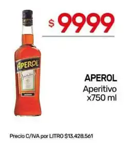 Nini Mayorista Aperol aperitivo oferta