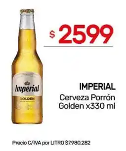 Nini Mayorista Imperial cerveza porrón golden oferta