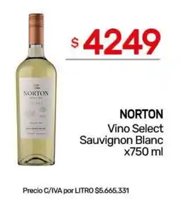 Nini Mayorista Norton vino select sauvignon blanc oferta