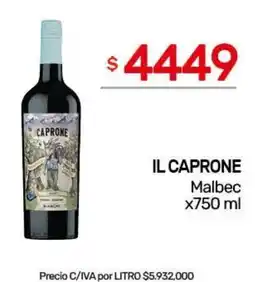 Nini Mayorista Il caprone malbec oferta