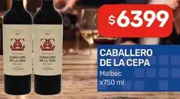 Nini Mayorista Caballero de la cepa Malbec oferta