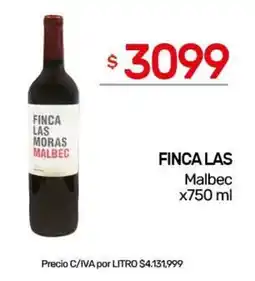 Nini Mayorista Finca las moras malbec oferta