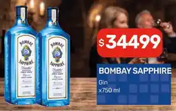 Nini Mayorista Bombay sapphire gin oferta