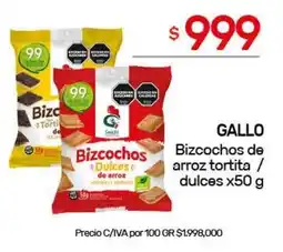 Nini Mayorista Gallo bizcochos de arroz tortita / dulces oferta