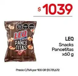 Nini Mayorista Leq snacks pancetitas oferta