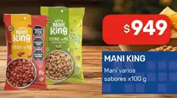 Nini Mayorista Mani king maní varios sabores oferta
