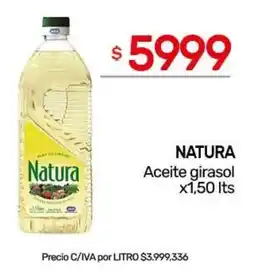 Nini Mayorista Natura aceite girasol oferta