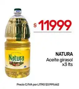 Nini Mayorista Natura aceite girasol oferta