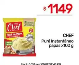Nini Mayorista Chef puré instantáneo papas oferta