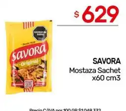 Nini Mayorista Savora mostaza oferta