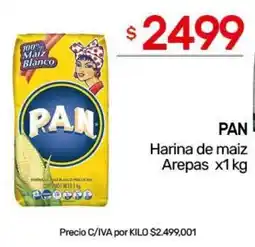 Nini Mayorista Pan harina de maiz arepas oferta